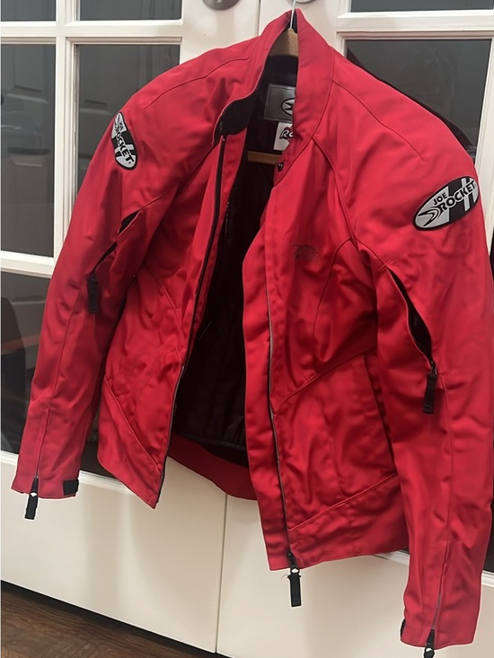Joe Rocket Jackets & Blazers - Joe Rocket Red Women's Motorcycle Jacket with Black Accents + built in armor